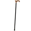 Igor Celtic Bronze Hand Carved Oak Wood Cane