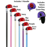 Lady Bug Lola Signature - Choose 1 Shaft - Carbon Fiber Walking Cane