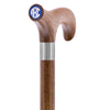 Custom-Engraved Wooden Cane: Choose Color & Personalize