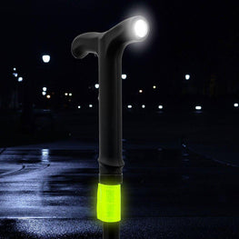 Zap Cane - Stun Gun Rechargeable Cane with LED Flashlight