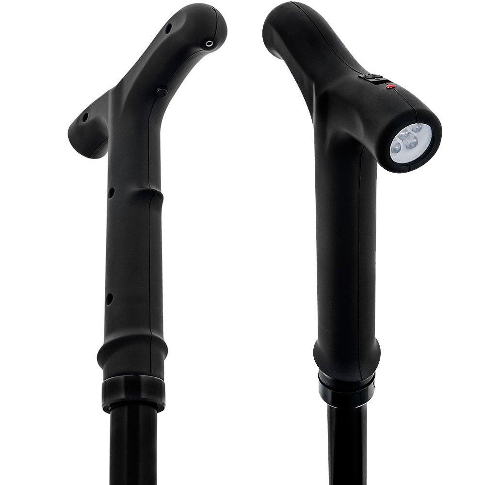 Zap Cane - Stun Gun Rechargeable Cane with LED Flashlight