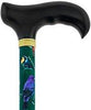 Royal Canes American Songbird Adjustable Derby Walking Cane with Engraved Collar