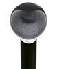 Royal Canes Carbon Graphite Round Knob Cane w/ Custom Wood Shaft & Collar