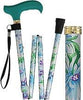 Royal Canes Glorious Gardens Adjustable Folding Cane