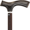 Royal Canes Buffalo Horn Fritz-Handle Walking Cane with Wenge Shaft