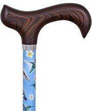 Royal Canes Hummingbirds Designer Adjustable Derby Walking Cane