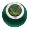 Royal Canes U.S. Army Green Round Knob Cane w/ Custom Wood Shaft & Collar