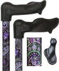 Royal Canes Purple Majesty Adjustable Palm Grip Walking Cane