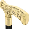 Royal Canes Father's Day Engraved Fritz Handle Walking Cane