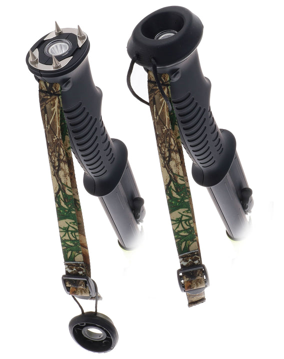 Zap® RealTree®  Hike 'n' Strike Stun Gun with Flashlight Hiking Staff