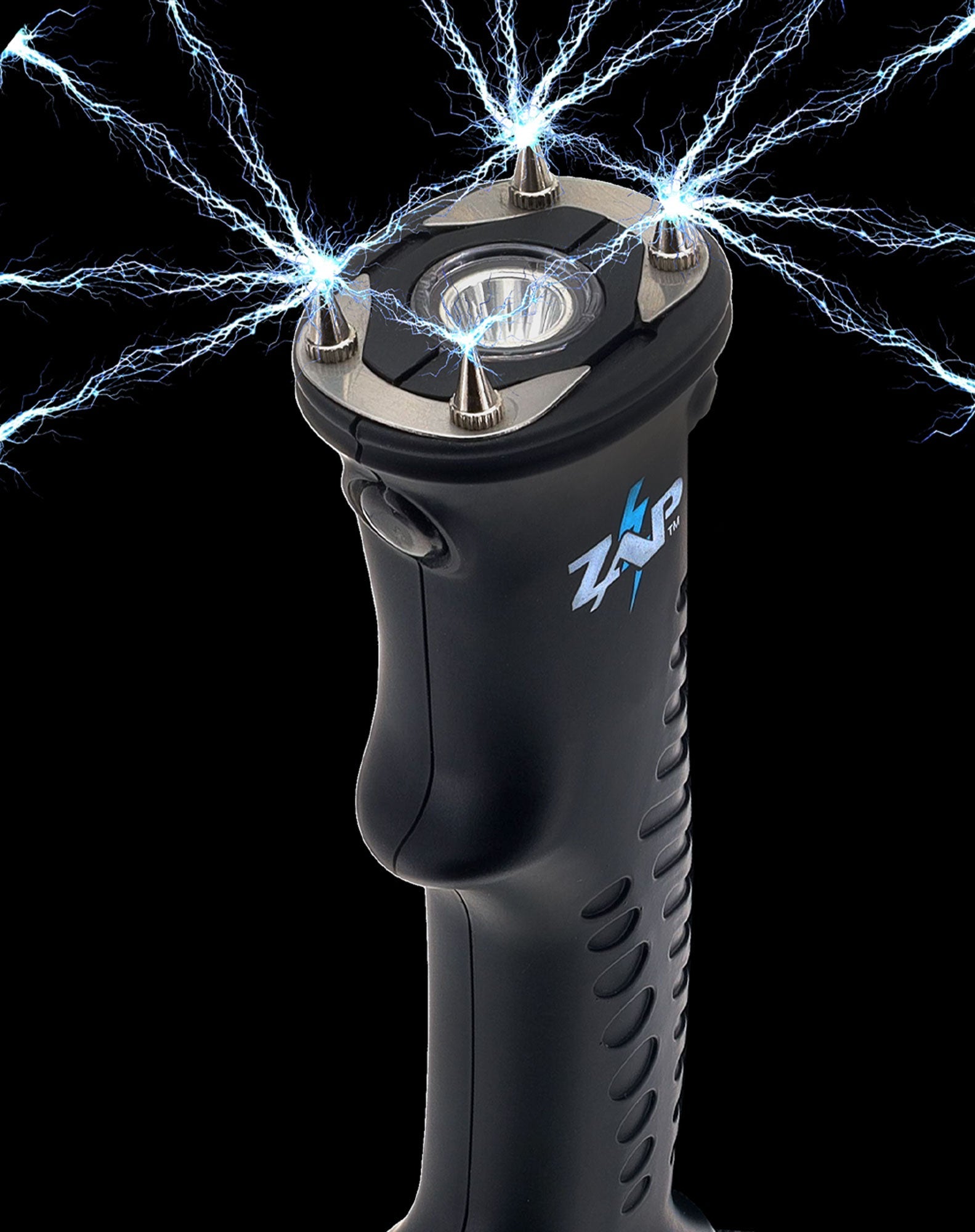 Zap Hike 'n' Strike Stun Gun with Flashlight Hiking Staff