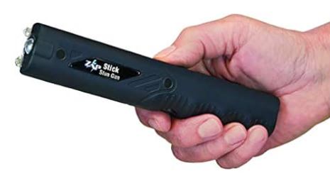 Zap Stun Device & Flashlight w/ Belt Clip