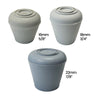 Low Profile Grey Rubber Cane Tip