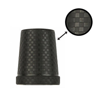 Carbon Pattern Tip: Non-Marking Rubber & Black Steel Size: 18mm (3/4