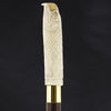 Gazing Eagle Bone Handle Walking Cane w/Custom Shaft and Collar