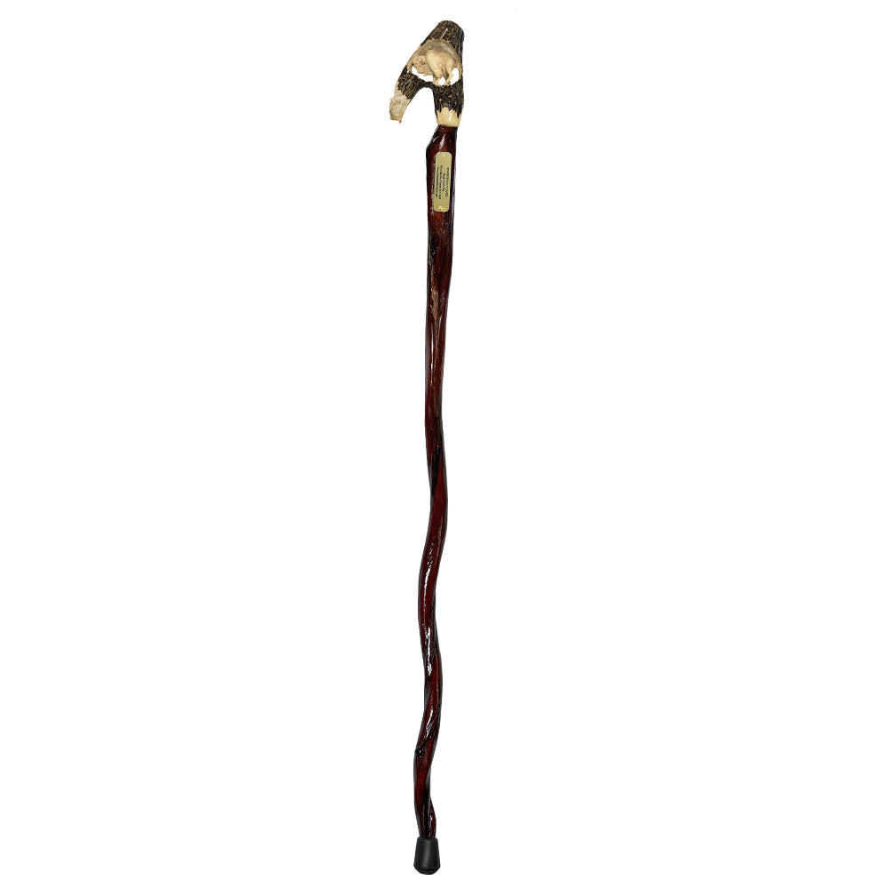Custom Bull Organ shaft with Handcarved Buffalo Bone Handle