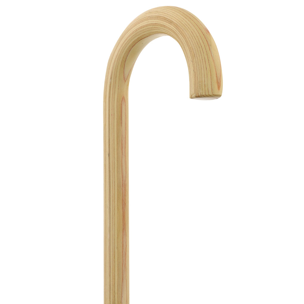 Natural Lightweight Wood Tourist Handle Walking Cane (Various Colors/Styles)