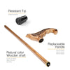 Swallow Under the Tree: Artisan Intricate Hand-Carved Cane