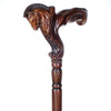 Horse Ergonomic: Intricate Handcarved Cane (Right Hand)