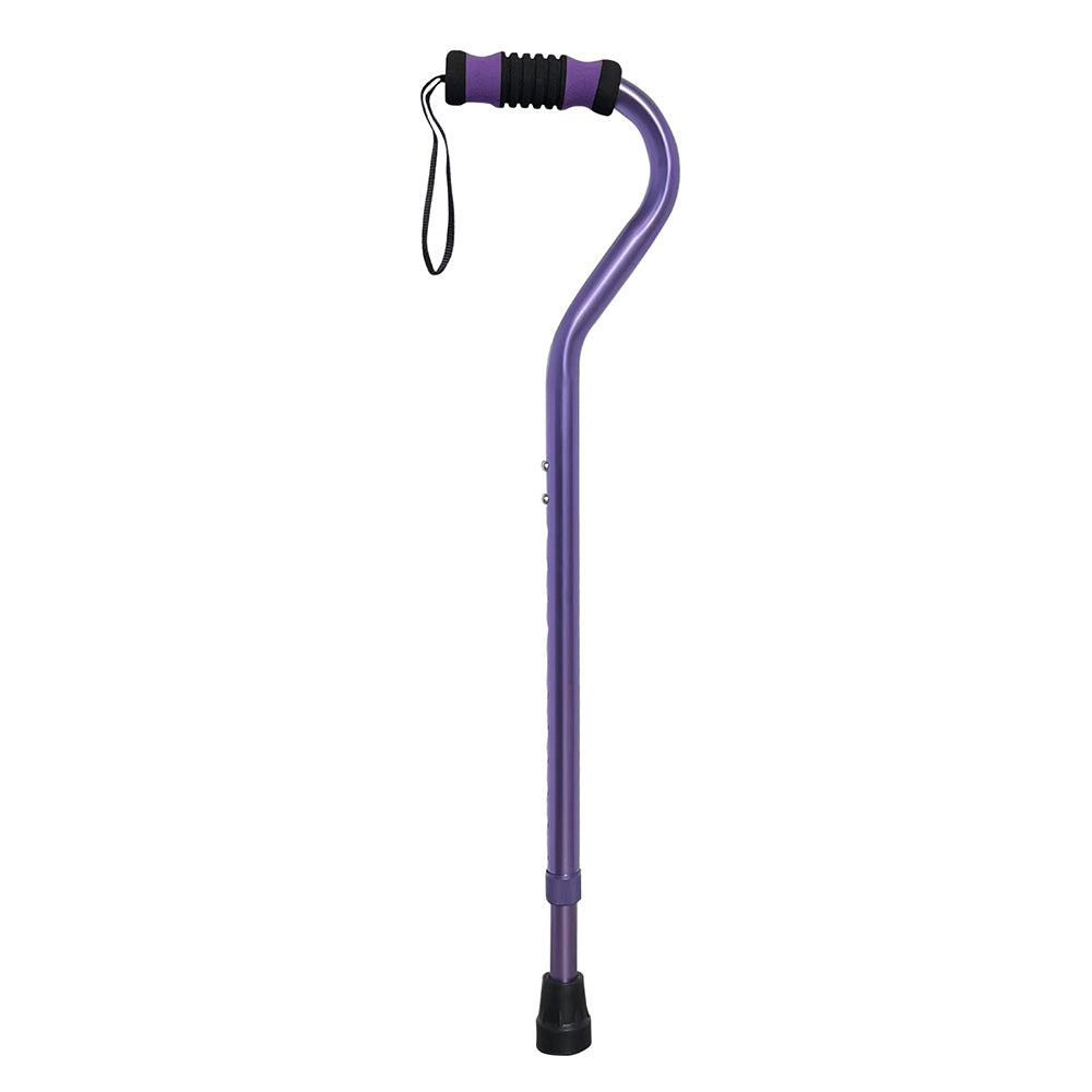 Super Heavy Duty Aluminum Cane: Purple, 600lb Capacity
