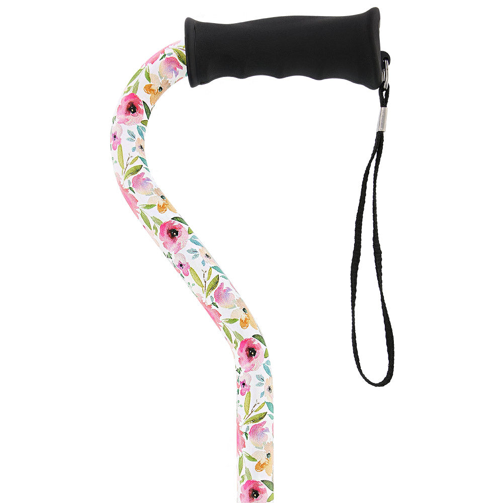 Vivienne May Designer Cane: Watercolor Flowers