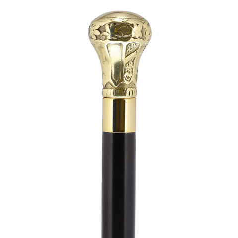 Bat Masterson Premium Brass Knob Cane: Legendary Replica