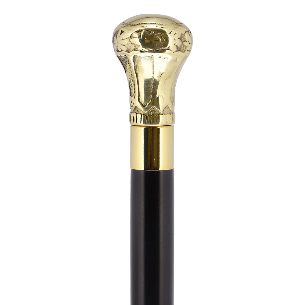 Bat Masterson Premium Brass Knob Cane: Legendary Replica – Fashionable Canes