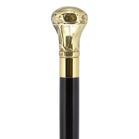 Bat Masterson Premium Brass Knob Cane: Legendary Replica