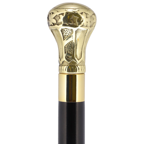 Scratch and Dent Bat Masterson Premium Brass Knob Cane: Legendary Replica V3420