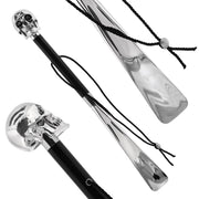 Italian 925r Silver Skull Shoehorn - Luxe, Unique