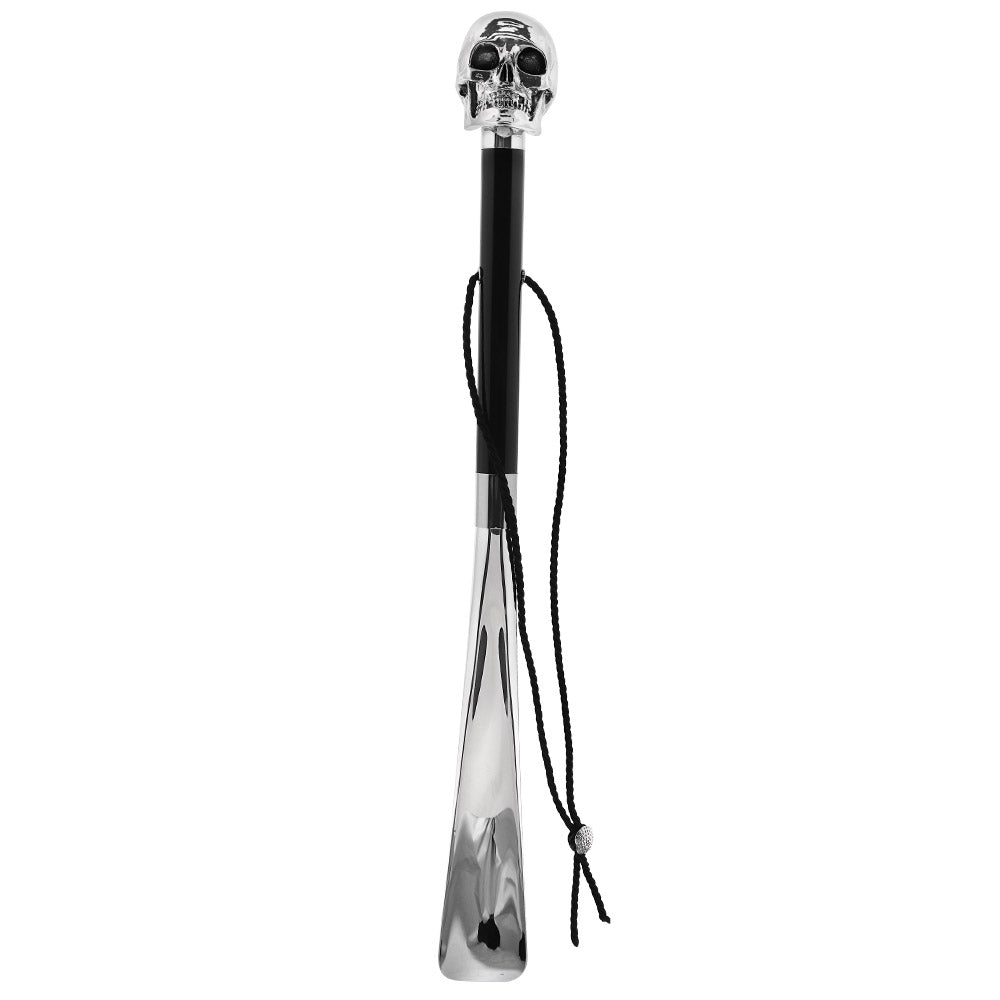 Italian 925r Silver Skull Shoehorn - Luxe, Unique
