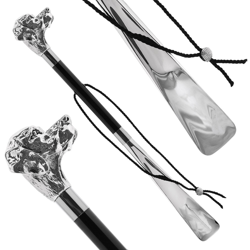 Italian Luxury: Eagle Shoehorn, Crafted in Elegant 925r Silver