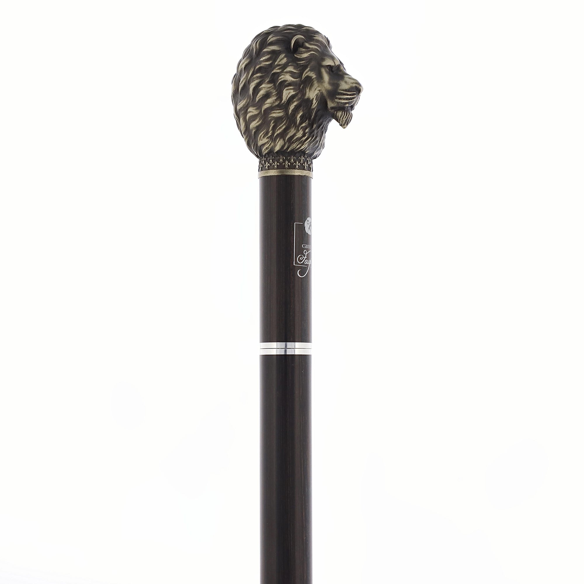 Luxury Silver Lion Head Sword-Gadget Stick - Stamina Wood