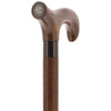 Color Option Wooden Derby Handle Walking Cane with Personalized Engraving Option