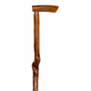 Natural Spiral Vine Twisted Wood Walking Cane - 36"