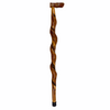 Natural Spiral Vine Twisted Wood Walking Cane - 37"