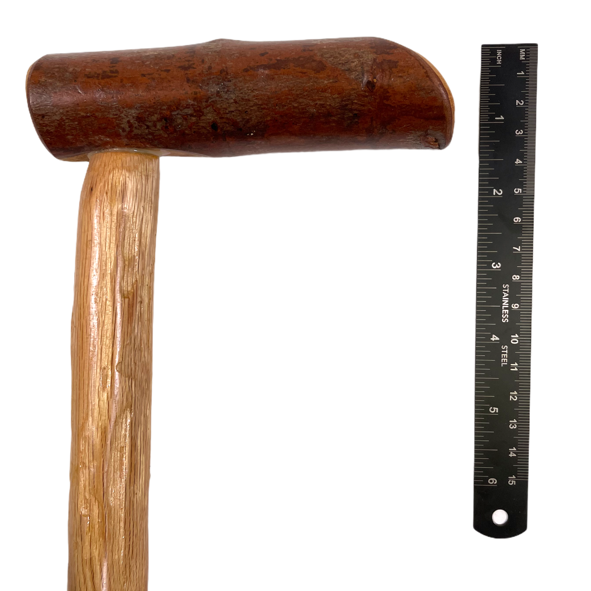 Natural Spiral Vine Twisted Wood Walking Cane - 35.5"