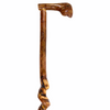 Natural Spiral Vine Twisted Wood Walking Cane - 36"