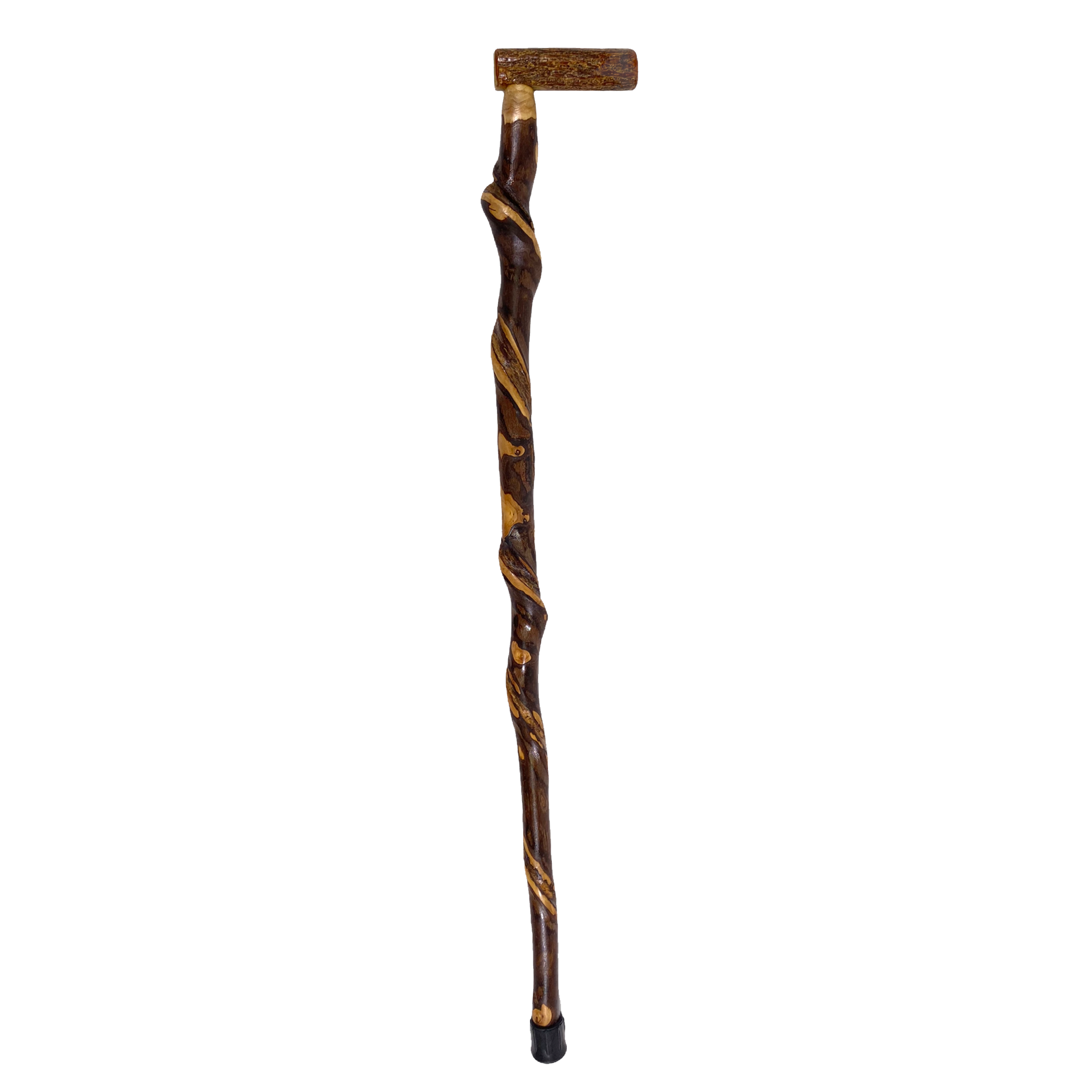Natural Spiral Vine Twisted Wood Walking Cane - 37