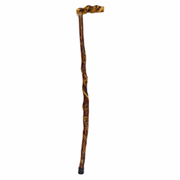 Natural Spiral Vine Twisted Wood Walking Cane - 35.5"
