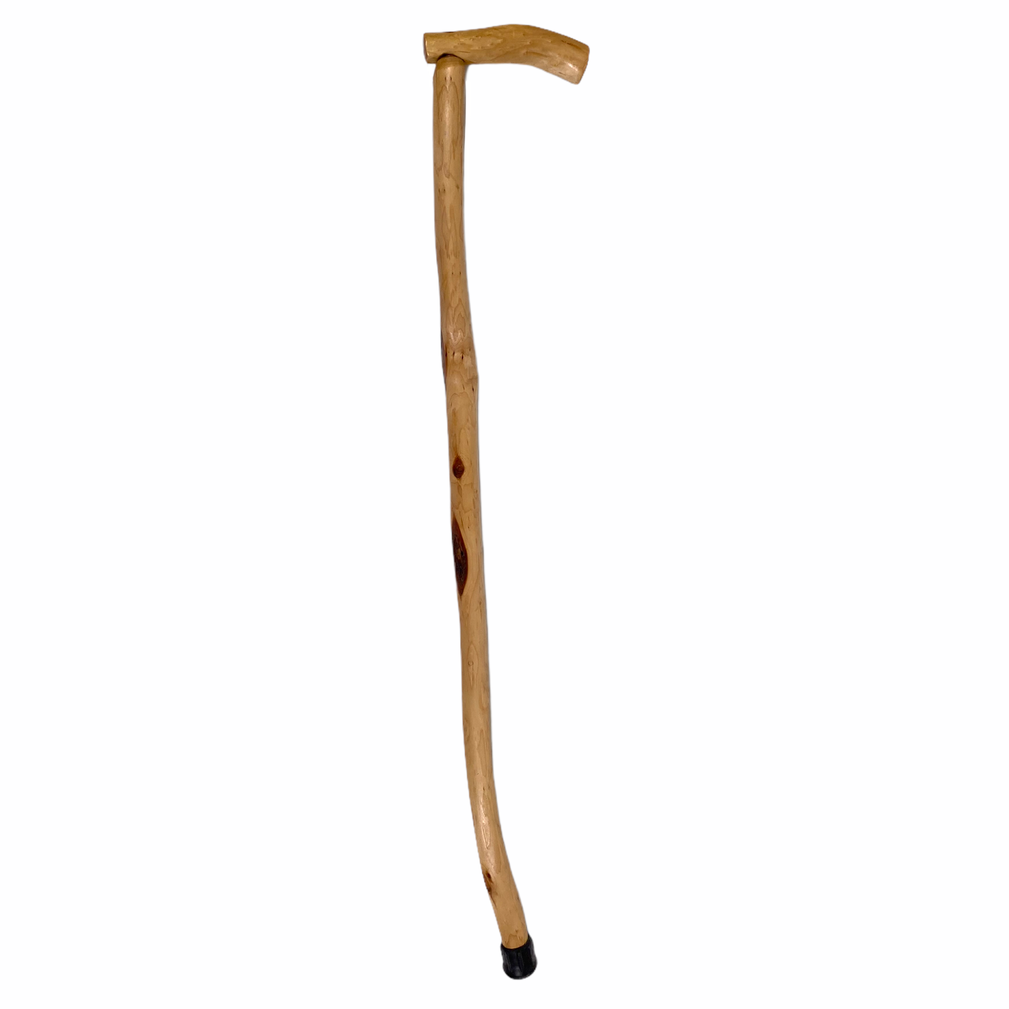 Natural Spiral Vine Twisted Wood Walking Cane - 34"