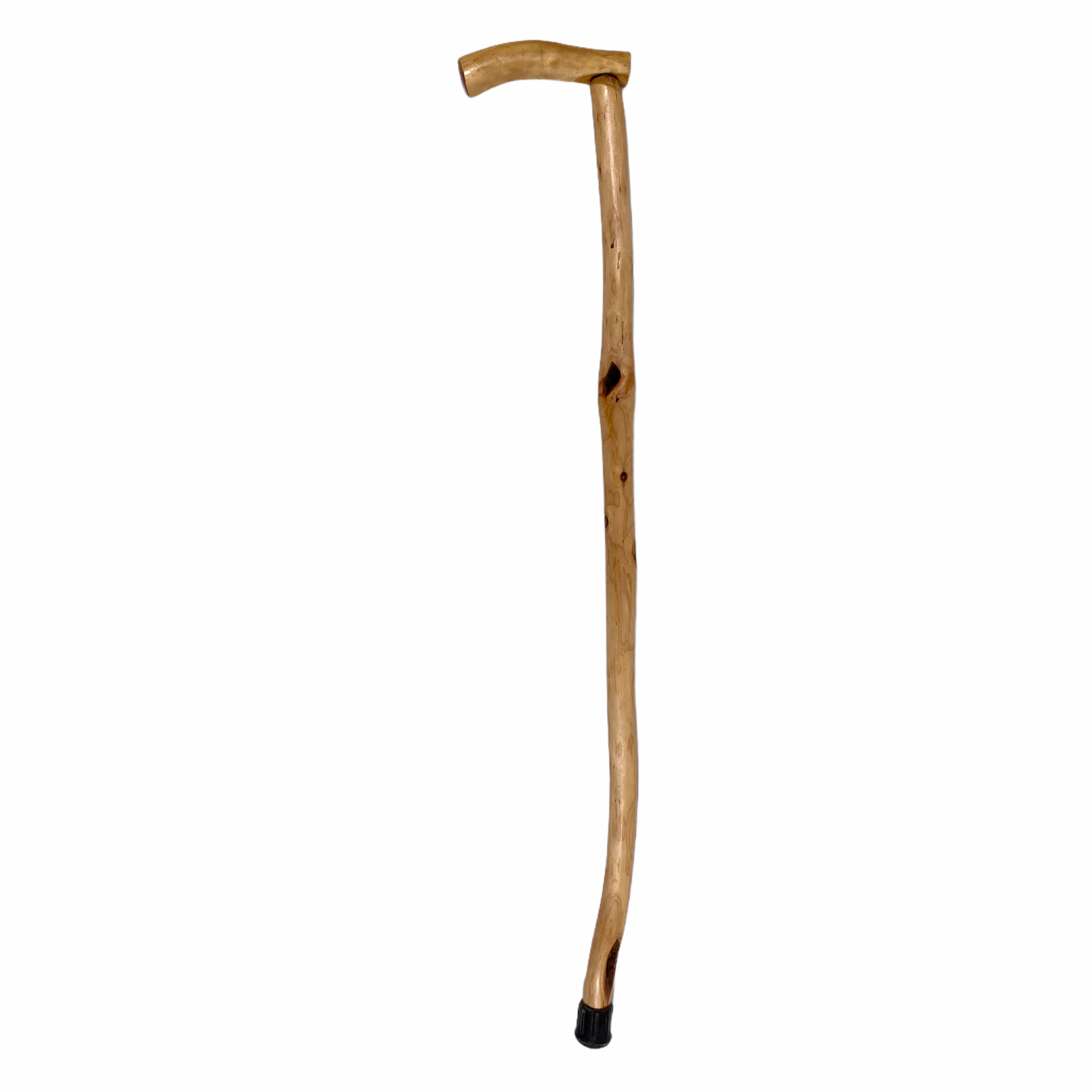 Natural Spiral Vine Twisted Wood Walking Cane - 34"