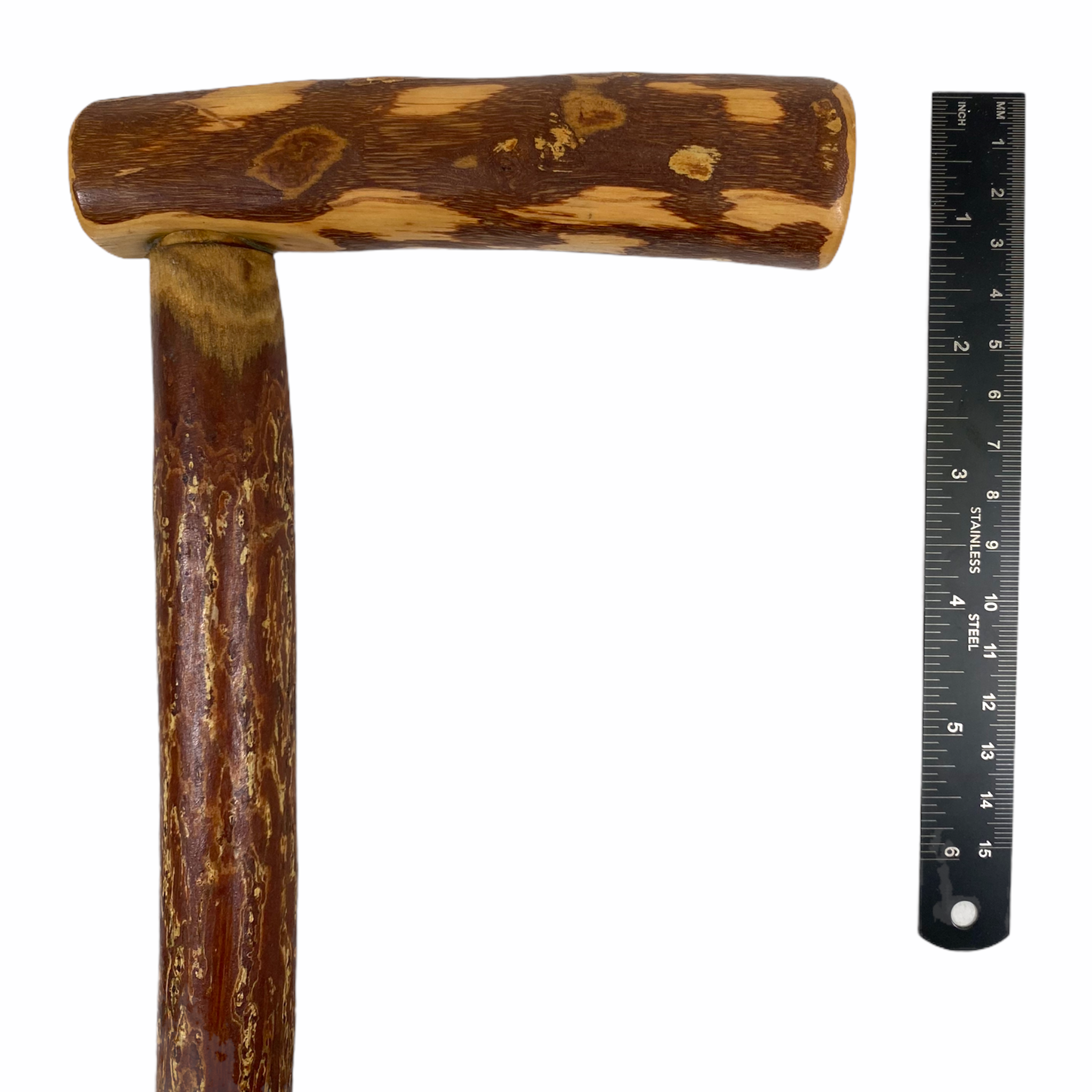 Natural Spiral Vine Twisted Wood Walking Cane - 36.5"
