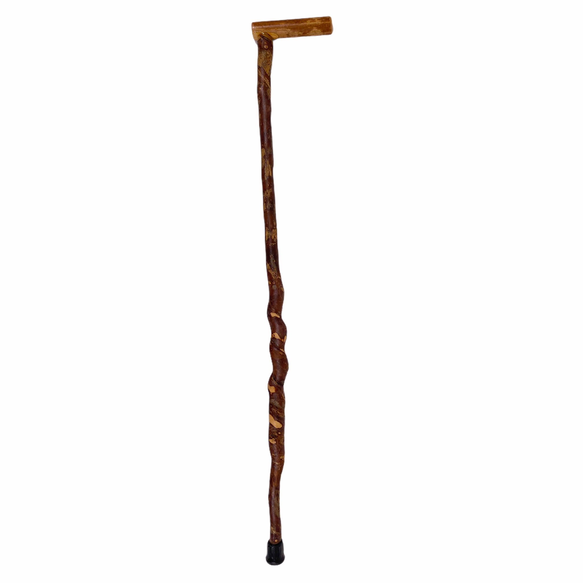 Natural Spiral Vine Twisted Wood Walking Cane - 36"