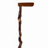 Natural Spiral Vine Twisted Wood Walking Cane - 34.5"