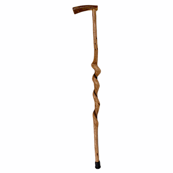 Natural Spiral Vine Twisted Wood Walking Cane - 35