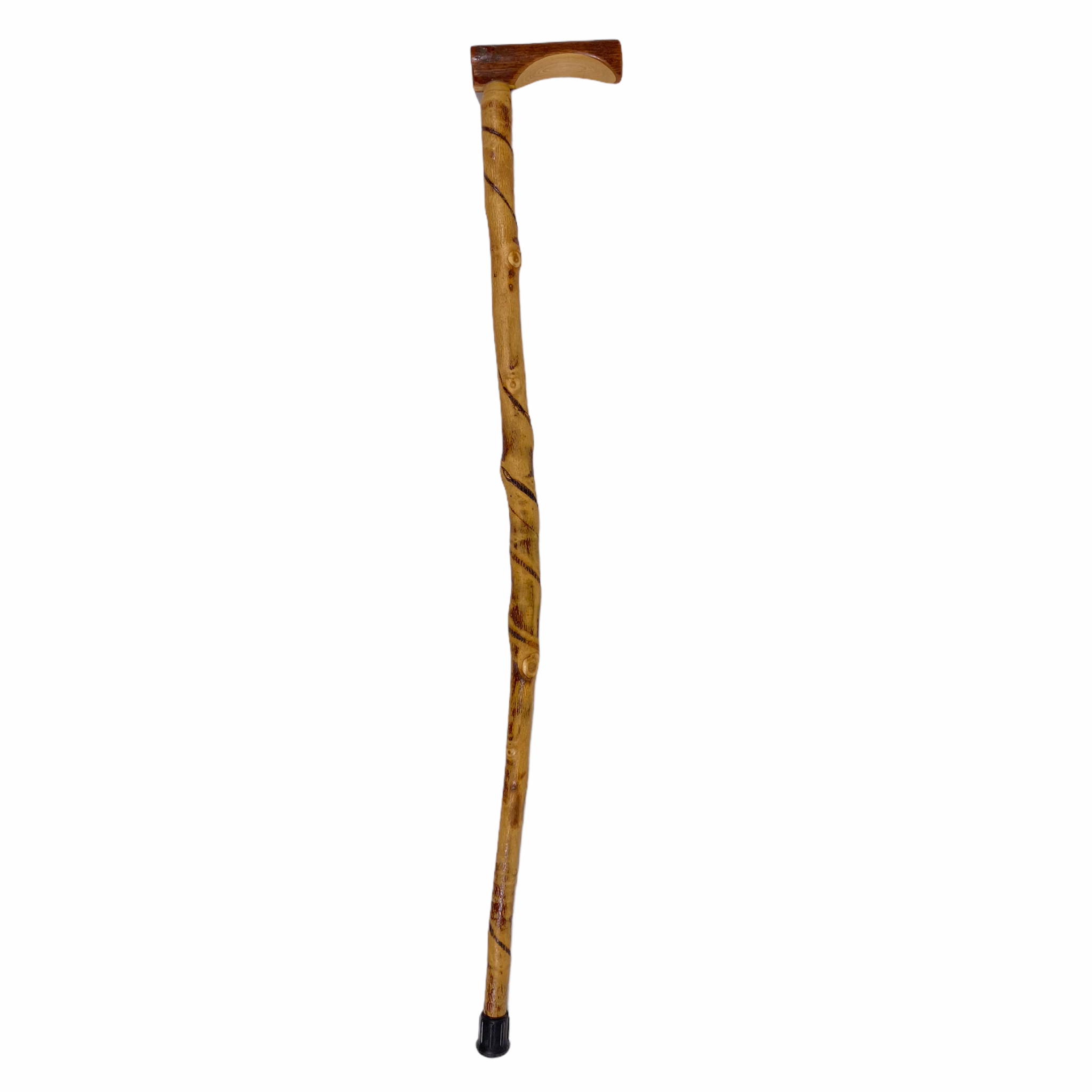 Get Natural Spiral Vine Twisted Wood Walking Cane - 36.5 Online