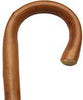 Alex Orthopedic Natural chestnut Tourist Walking Cane With Natural Chestnut Shaft