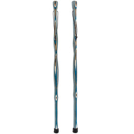 American Woodcrafter Rising Tide Colortone Hiking Staff w/ Compass