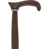 American Woodcrafter Brown Colortone Classic Derby Handle Walking Cane With laminate Birchwood Shaft